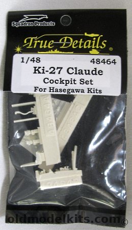 True Details 1/48 Ki-27 Claude Cockpit Detail Set, 48464 plastic model kit